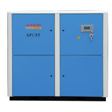 Compresor de tornillo refrigerado por aire estacionario de agosto de 55kw / 75HP